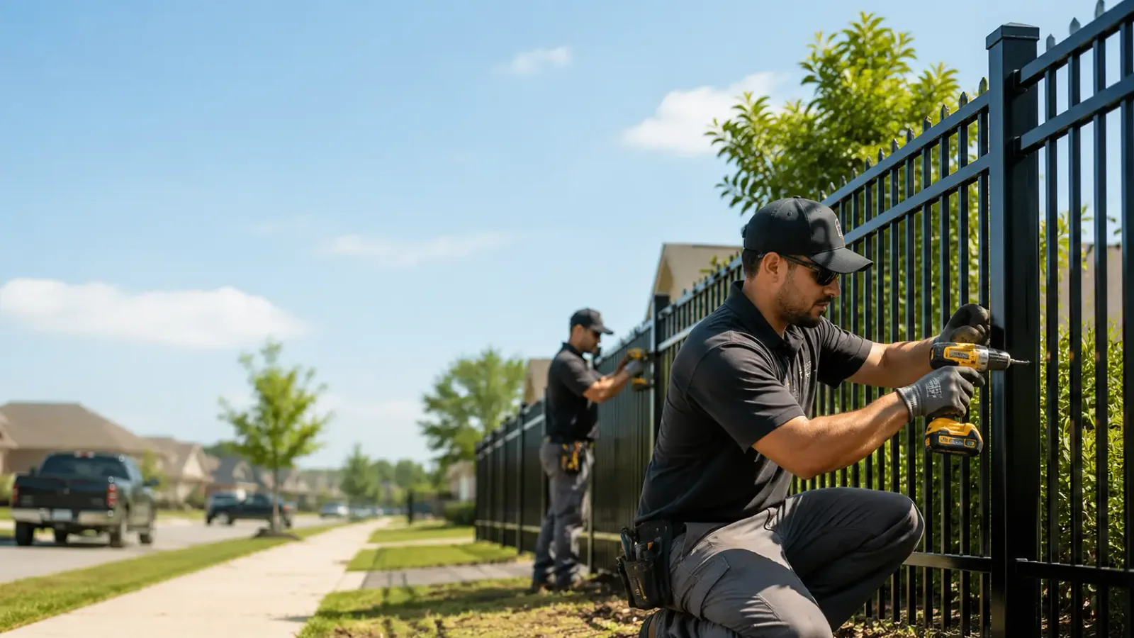 Metal Fence Installation in Daleville, AL